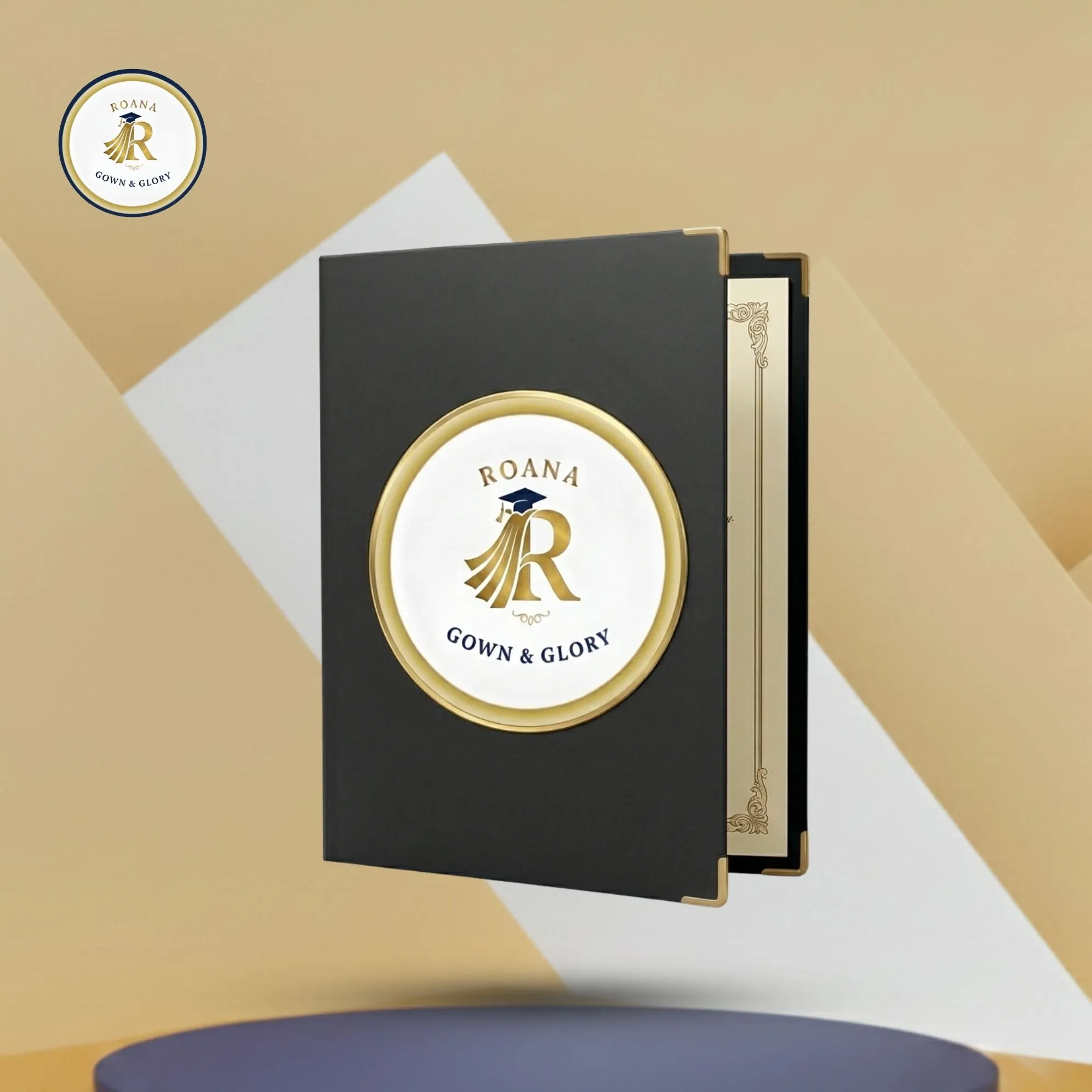 Leather Certificate Folder 1