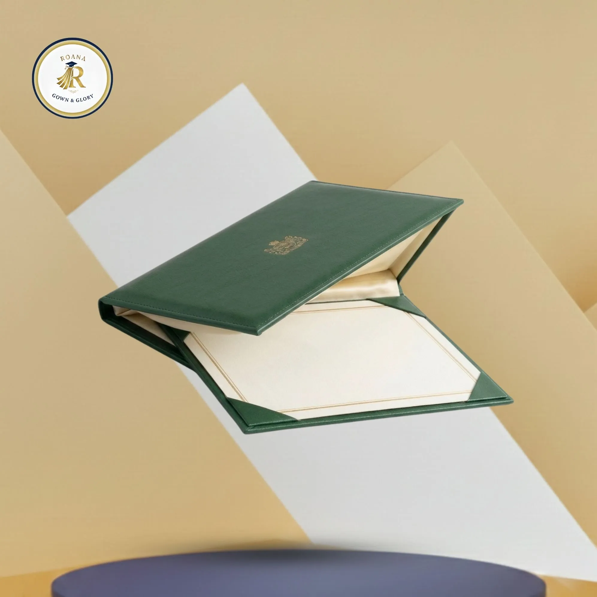 Leather Certificate Folde 3r