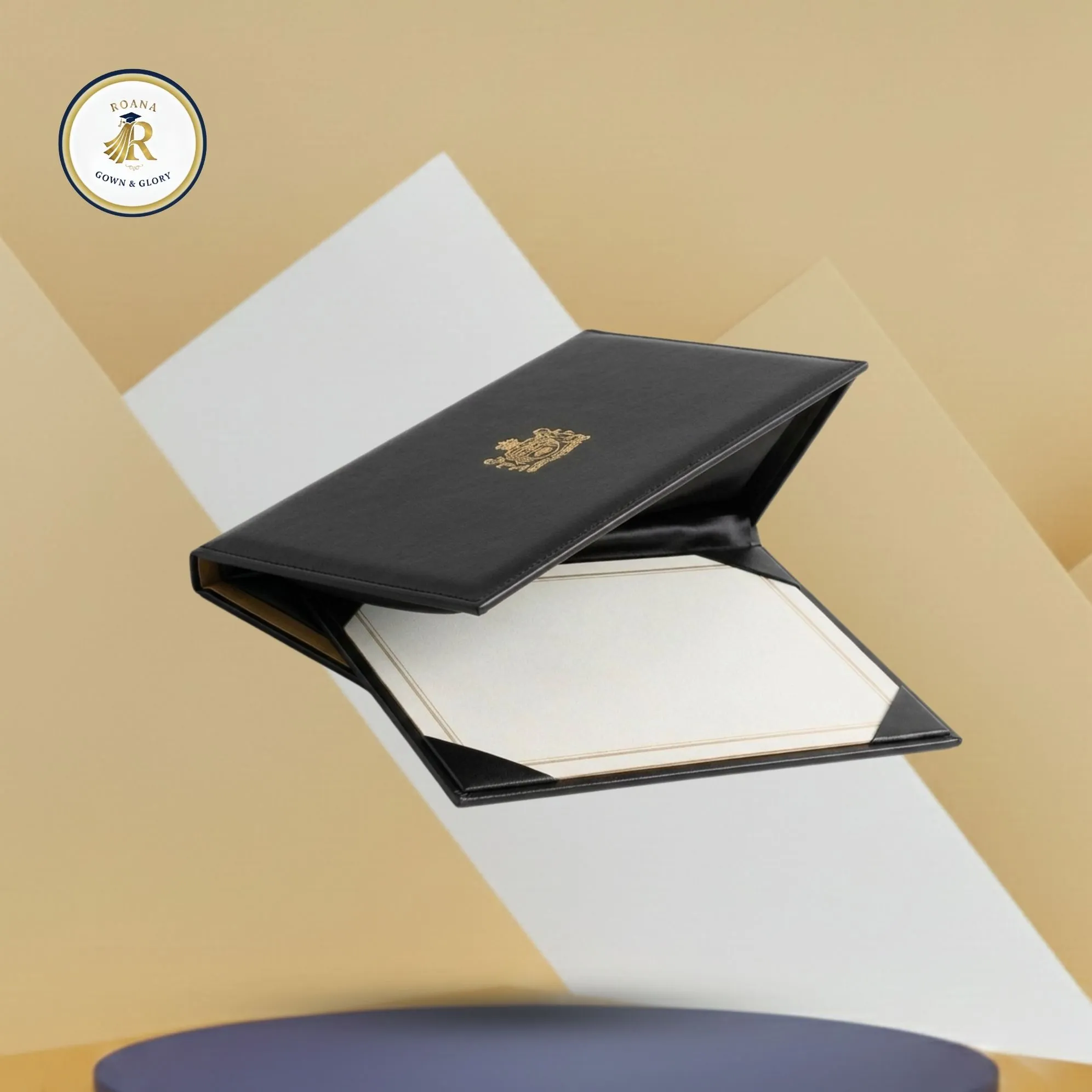 Leather Certificate Folde 4r