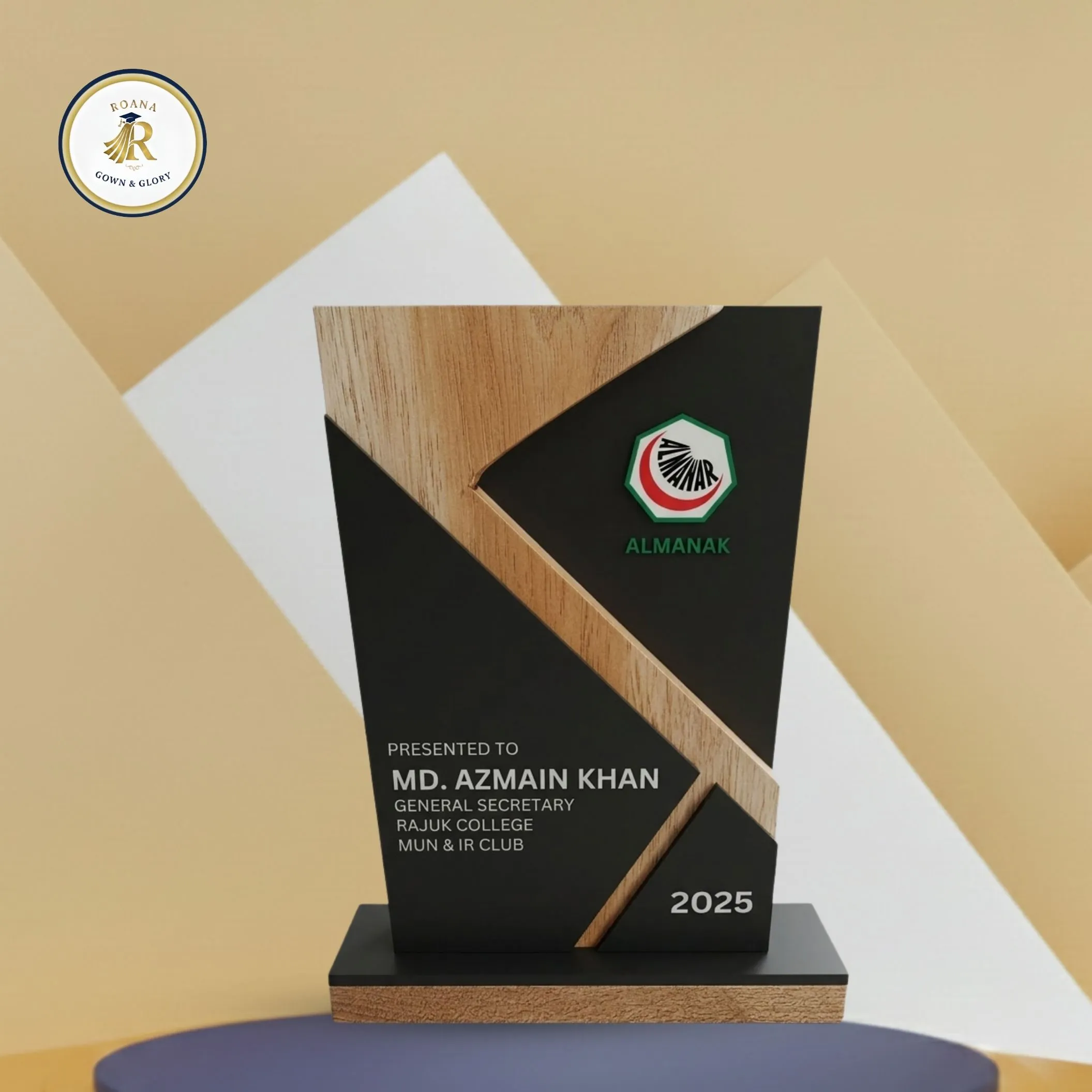 30 Year Celebration Acrylic Trophy 2